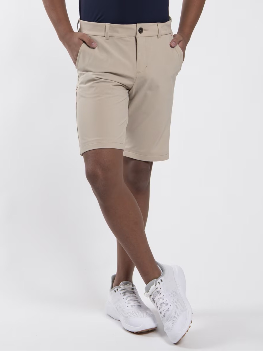 Kjus Boys Iguana Stretch Chino Shorts 10-12 - Beige